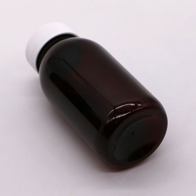 180ML PET 둥근 살균성 기침 시럽 구강 액체 병
