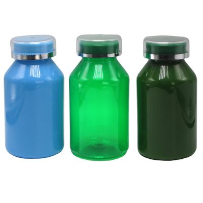 어린이 보호 뚜?? PET 알약 용기 250mL 약국 의약품 병 용량