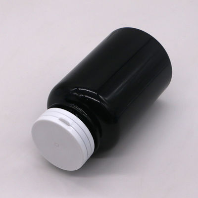 의약품 캡슐 컨테이너를 위해 컬러 PET 250ml 둥근 플라스틱 병
