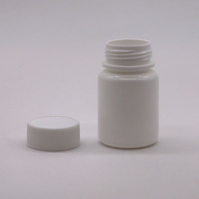 30mL HDPE 휴대용 흰색 플라스틱 분말 약 약 Tablet 병 어린이 안전 캡과 함께 컨테이너