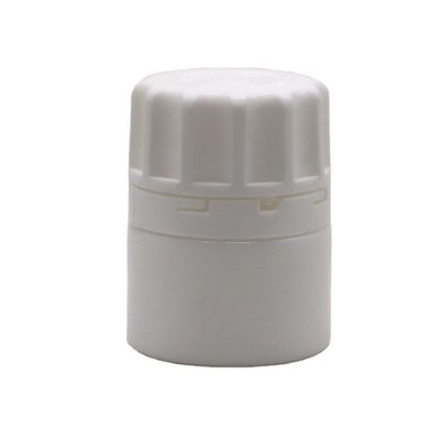 20ml 흰색 HDPE 재충전 가능한 고체 약품 캡슐 알약 태블릿 다른 약품용 플라스틱 병 병