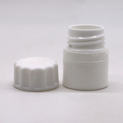 20ml 흰색 HDPE 재충전 가능한 고체 약품 캡슐 알약 태블릿 다른 약품용 플라스틱 병 병