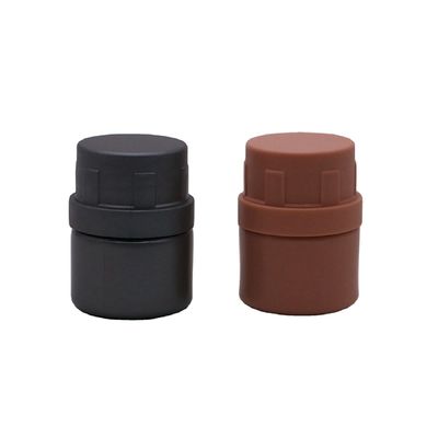 25ml 백색 HDPE 빈 재충전 가능한 단단한 약품 캡슐 병 화학 분말