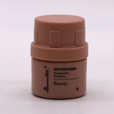 25ml 백색 HDPE 빈 재충전 가능한 단단한 약품 캡슐 병 화학 분말