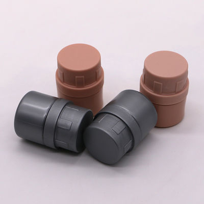 25ml 백색 HDPE 빈 재충전 가능한 단단한 약품 캡슐 병 화학 분말