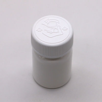 작은 용량 40ml HDPE 플라스틱 병 나사 캡 및 사용자 지정 라벨 인쇄