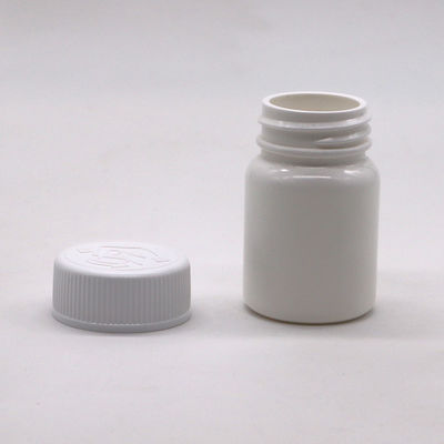 작은 용량 40ml HDPE 플라스틱 병 나사 캡 및 사용자 지정 라벨 인쇄