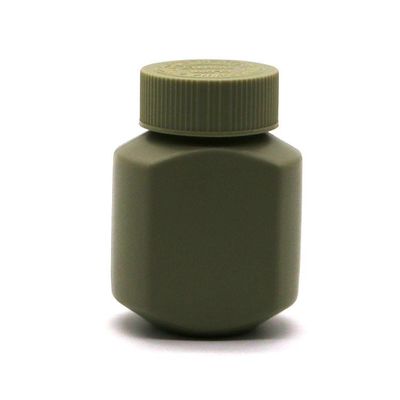 어린이 보호 모자 HDPE 60ml 크기의 플라스틱 병