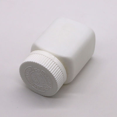 85ml HDPE 정사각형 모양의 플라스틱 병 병 약용