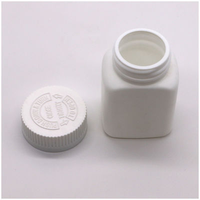 85ml HDPE 정사각형 모양의 플라스틱 병 병 약용