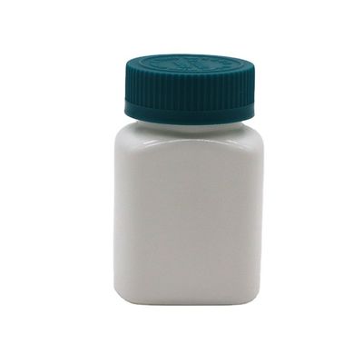 약품 보관 상자 95mL 정사각형 HDPE 플라스틱 병 병