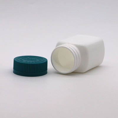 약품 보관 상자 95mL 정사각형 HDPE 플라스틱 병 병