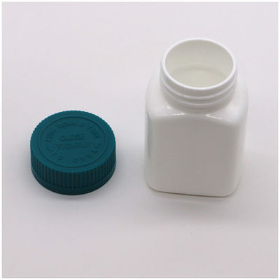 약품 보관 상자 95mL 정사각형 HDPE 플라스틱 병 병