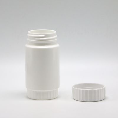 HDPE 물질로 만든 나사 뚜?? 이 있는 HDPE 플라스틱 잔 병