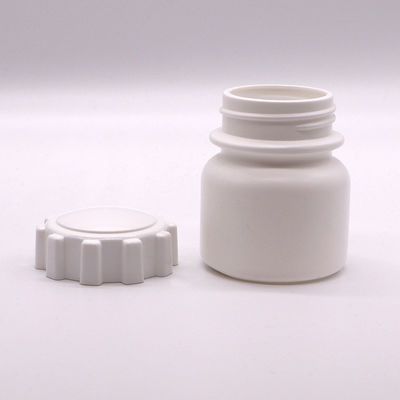스크루 CAP 100mL 원형 PE 플라스틱 병 의약품 단단한 태블릿 저장