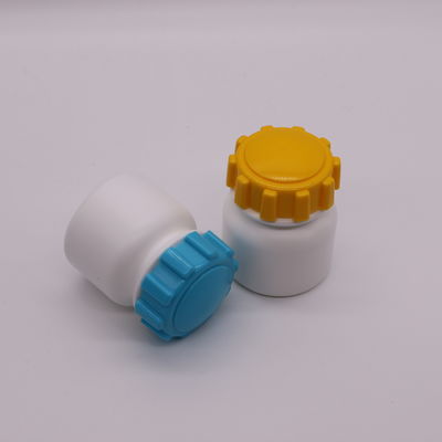 스크루 CAP 100mL 원형 PE 플라스틱 병 의약품 단단한 태블릿 저장