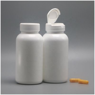 200mL 둥근 모양 HDPE 플라스틱 알약 보관 병