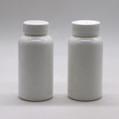 200mL 둥근 모양 HDPE 플라스틱 알약 보관 병
