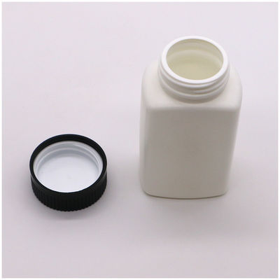 스크루 CAP 120mL HDPE 사각형 모양 맞춤형 색상 빈 약 약 병 컨테이너