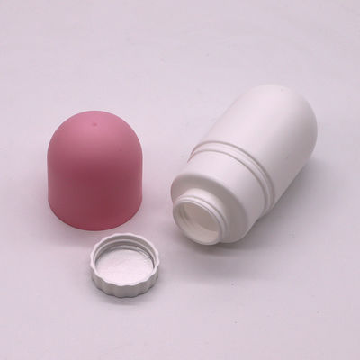 130ml HDPE 캡슐 모양 플라스틱 병 식단 영양 보충제 스크린 인쇄