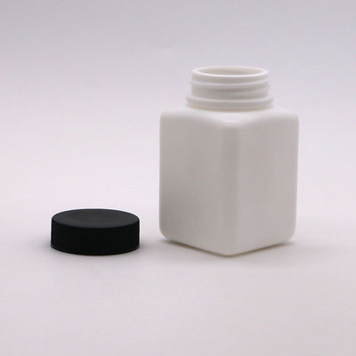 HDPE 목걸이 사각형 모양 고체 분말 의약품용 맞춤형 색상 빈 알약 병
