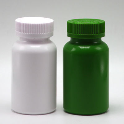 색상 조정 가능 150ML HDPE 플라스틱 캡슐 약 병 열 밀폐 및 캡
