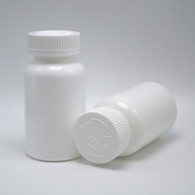 색상 조정 가능 150ML HDPE 플라스틱 캡슐 약 병 열 밀폐 및 캡