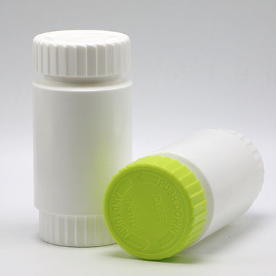 HDPE 175mL 원형 PE 플라스틱 병 의약품 보충제 저장 HDPE 물질