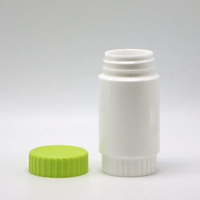 HDPE 175mL 원형 PE 플라스틱 병 의약품 보충제 저장 HDPE 물질