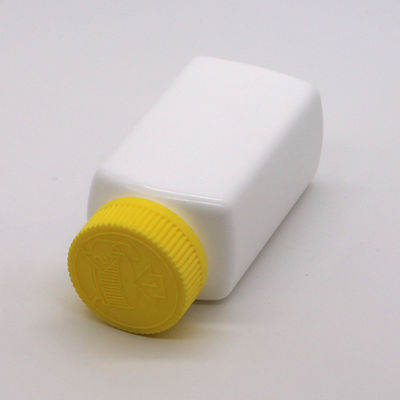 6OZ 180ml HDPE 정사각형 모양의 약 Tablet 약 병 의약품 식생활 영양