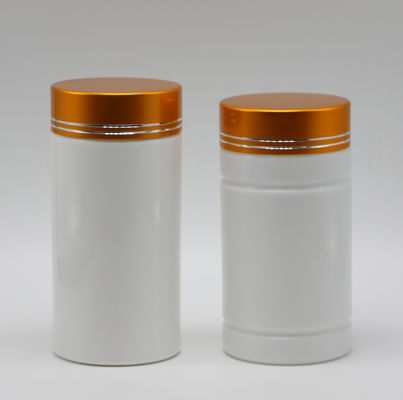 약국 200mL HDPE 플라스틱 병 나사 캡 및 직선 실린더 모양