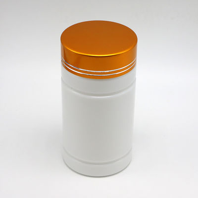 약국 200mL HDPE 플라스틱 병 나사 캡 및 직선 실린더 모양