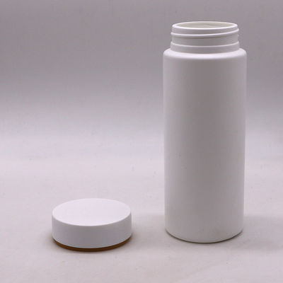 약 250ml HDPE 플라스틱 알약 병 2층 맞춤형 색상 HDPE 캡