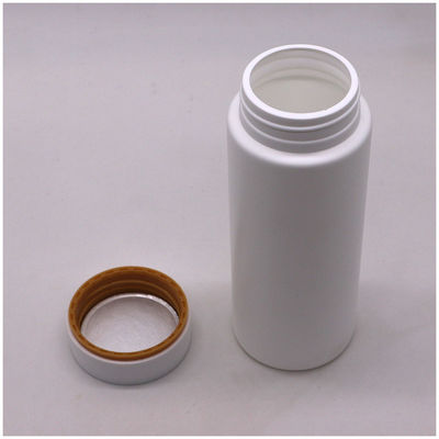 약 250ml HDPE 플라스틱 알약 병 2층 맞춤형 색상 HDPE 캡