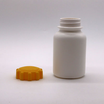 300cc HDPE 원형 플라스틱 캡슐 병