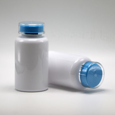 맞춤형 200ml PET 플라스틱 알약 병 알약 분말 캡슐 태블릿을 위해 나사 캡슐