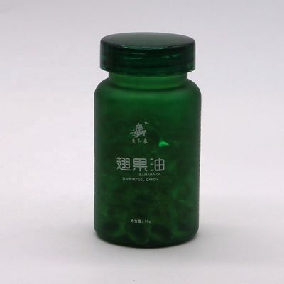 100ml/3.4oz 둥근 모양 의약품 보관용 맞춤형 플라스틱 PET 캡슐 약병